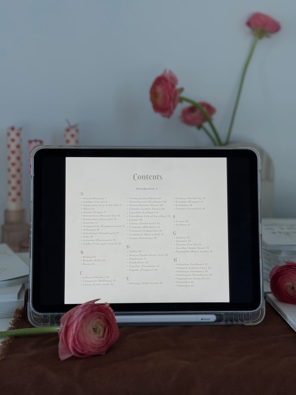 Whispers of the Vase: A Library of Cut Flowers